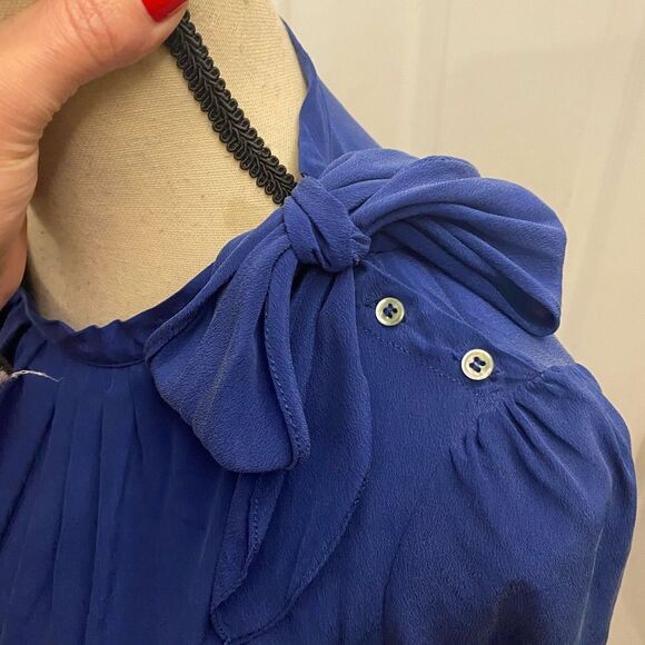 Sandro 100% silk blouse, size 1(S) - Picture 3 of 7